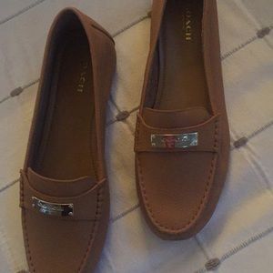 Coach flats loafers. Never worn.
